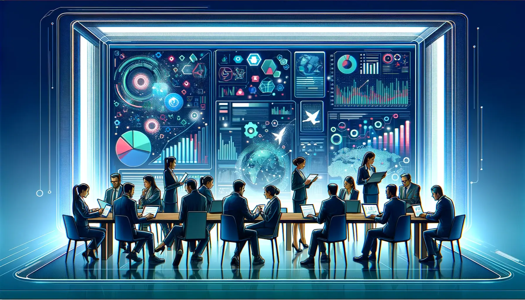 The Future of AI in Business: Trends to Watch in 2025 - Featured image for article by SevenR Insights Team